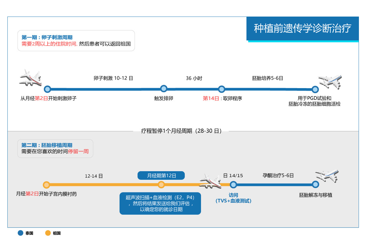 种植前遗传学诊断 - 萤光原位杂交技术